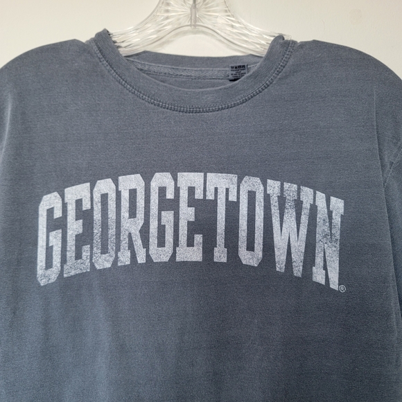 Blue 84 Gray Georgetown Crop Top - Picture 2 of 5
